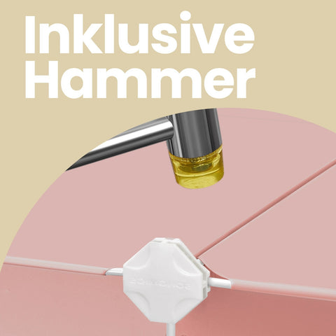 Rootz Shelf System - Cube Shelf - Storage Shelf - 16 Compartments - Space-Saving Design - 123cm x 31cm x 123cm