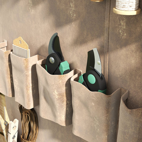 Rootz 2 Piece Garden Tool Set - Pruning Shears - Garden Scissors - Durable Metal - 21cm L x 6cm B x 2cm H