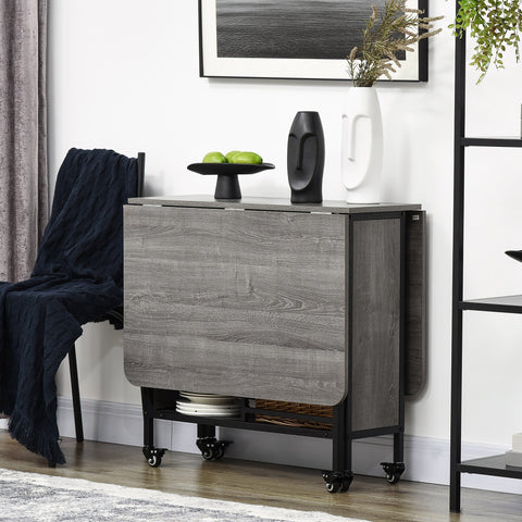 Rootz Extendable Dining Table - Kitchen Table - Foldable Dining Table - Space-Saving - 130cm x 80cm x 74cm