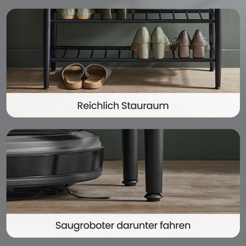 Rootz Portable Storage Rack - Organizer Shelf - Space Saver - Green - Durable Use - 30t x 80b x 50h cm