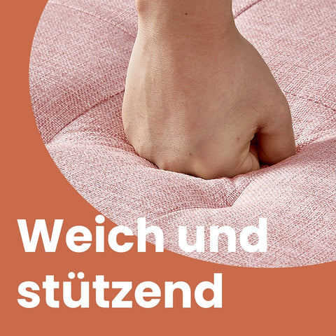 Rootz Seat Stool with Storage - Small Foldable Bench - Footrest - Spacious Storage - 38.1 x 38.1 x 40.1cm