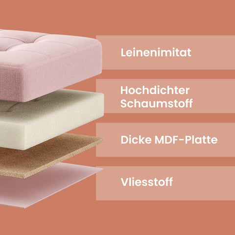 Rootz Seat Stool with Storage - Small Foldable Bench - Footrest - Spacious Storage - 38.1 x 38.1 x 40.1cm