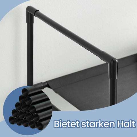 Rootz 10 Level Shoe Rack - Shoe Storage - Shoe Shelf – Space-Saving Design – 45x28x173cm