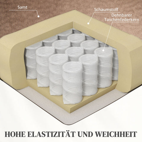 Rootz Electric TV Chair - Recliner Chair - Massage Recliner - Thick Padding - 135° Adjustable Backrest - Footrest - 90W x 93D x 110H cm.