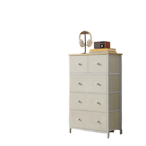 Rootz Brown Storage Cabinet - Organizer & Storage Unit - Wooden Chipboard & Steel - Safe & Tidy - 30cm x 56cm x 93cm