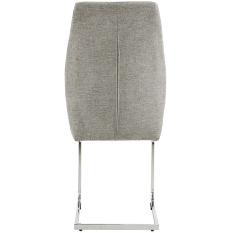 Rootz 4 Piece Set Dining Room Chairs - Ergonomic Chairs - Modern Seating - Breathable Linen - 43cm x 58cm x 102.5cm