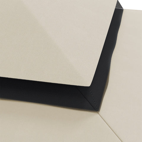 Rootz Replacement Roof for Pavilion - Party Tent Canopy - Marquee Cover - Sun Protection - 400cm x 300cm