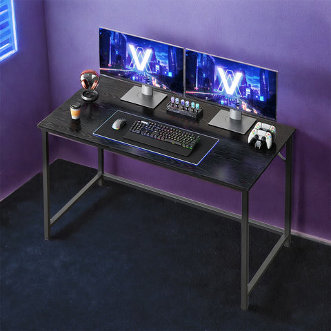 Rootz Desk - Small Computer Table - Office Table - Space-Saving Design - 60cm x 120cm x 76cm