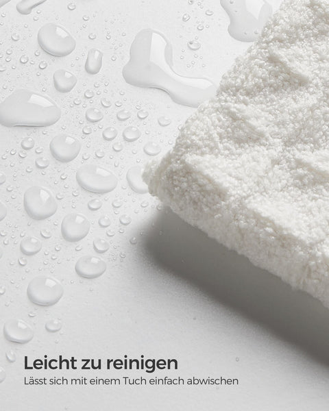 Rootz White Wall Shelf Set - Floating Shelves - MDF - Lightweight - Easy Assembly - 10cm x 60cm x 5/2cm - 2.6kg - 15kg Capacity