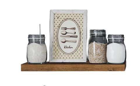 Rootz Rustic Floating Shelf - Wall Shelf - Decorative Shelf - Space-saving Design - 80cm x 20cm x 3.8cm