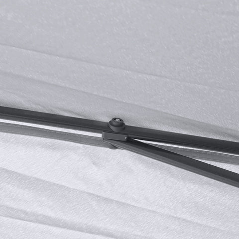 Rootz 3 x 3 m Garden Gazebo - Tent - Pop-Up - UV Protection - Double Roof - 330cm x 330cm x 288cm