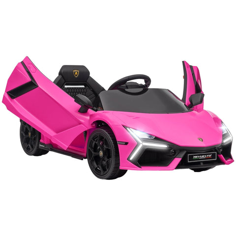 Rootz Children's Electric Car - Toy Vehicle - Ride-on Car - Smooth Drive - 105L x 60W x 40H cm - Pink