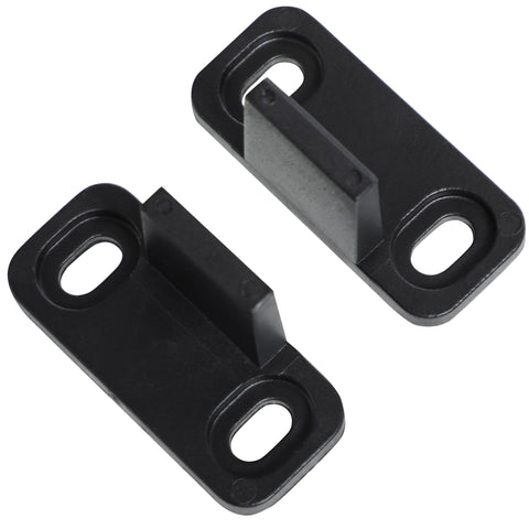 Rootz Sliding Door Kit - Carbon Steel Hardware Set - Space-Saving Installation Set - High Load Capacity - 200cm x 40cm x 0.6cm - Black