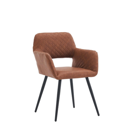 Rootz 2 Piece Makeup Chairs Set - Vanity Chairs - Faux Leather Seating - Ergonomic Comfort - 58cm x 56cm x 80cm