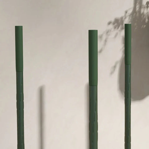 Rootz Planters - Trellis - Set Of 2 Bag - Adjustable Levels - Stainless Steel - Felt - Plastic - Green - 33L x 33W x 180H cm