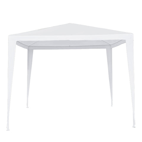 Rootz Garden Pavilion Party Tent - Outdoor Canopy - Event Shelter - Robust Frame - Water-Repellent Roof - Easy Transport - 270cm x 270cm x 245cm