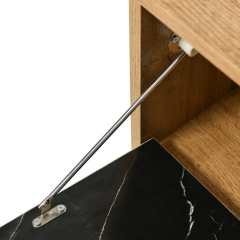 Rootz Premium TV Stand - Media Console - Entertainment Center - Durable & Space-Saving - 129.0L x 30.0W x 58.0H cm