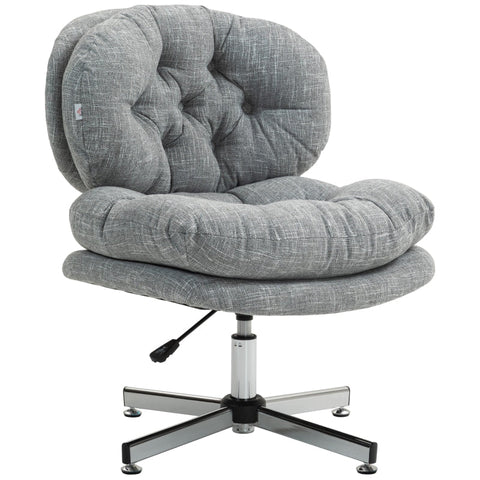 Rootz Ergonomic Office Chair - Desk Chair - Swivel Chair - Breathable Fabric - 65W x 65D x 84-94H cm