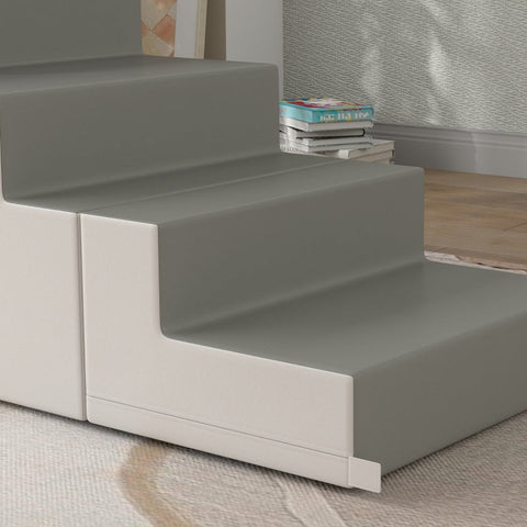 Rootz Soft Building Block Set - Children's Playset - Foam Blocks - Motor Development - Artificial Leather - 86cm x 49cm x 47cm