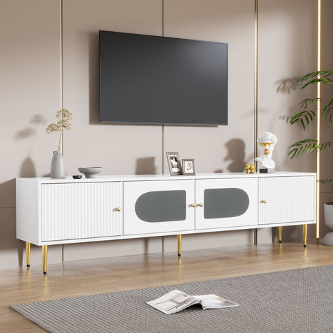 Rootz TV Cabinet - Media Console - Entertainment Stand - Luxurious Design - 170cm x 35cm x 50cm