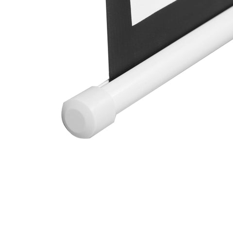 Rootz Motorized Projector Screen 16:9 - Cinema Screen - Electric Projection Screen - Wall or Ceiling Mount - Remote Control - 293.5cm x 8cm x 176cm