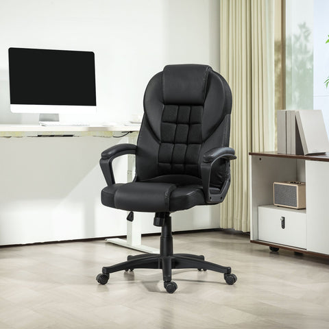 Rootz Office Chair - Ergonomic Chair - Desk Chair - Rocking Function - 360° Rotatable - 65x69x110-120cm