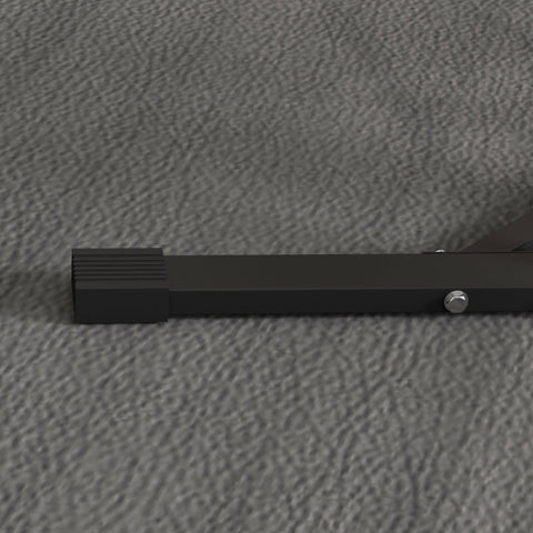 Rootz Boxing Stand - Punch Bag Stand - Speedball - Height Adjustable - Reinforced Stability - Black Steel - 160cm x 145cm x 175-220cm