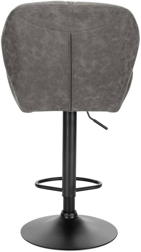 Rootz Bar Stool Set - Adjustable Counter Stools - Swivel Barstools - Ergonomic Design - Easy Maintenance - Durable Build - 94cm-116cm x 50cm x 40cm