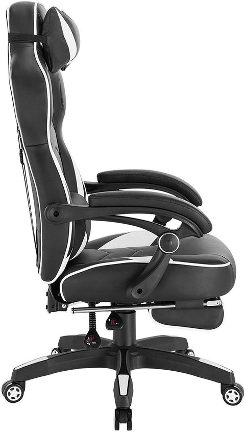 Rootz Ultimate Gaming Chair - Office Chair - Ergonomic Computer Chair - Adjustable, Durable, Easy Assembly - 121cm-128cm x 56cm x 46cm