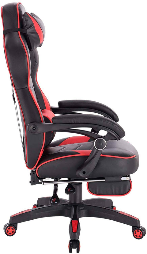 Rootz Ultimate Gaming Chair - Office Chair - Ergonomic Computer Chair - Adjustable, Durable, Easy Assembly - 121cm-128cm x 45cm-52cm
