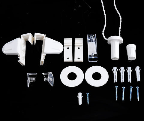 Rootz Double Roller Blind - Duo Rollo - Window Shade - Sun & Privacy Protection - 75x150cm - Noble Look - Easy Clean