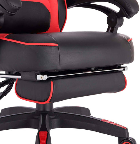 Rootz Ultimate Gaming Chair - Bureaustoel - Ergonomische computerstoel - Verstelbaar, duurzaam, eenvoudige montage - 121cm-128cm x 45cm-52cm