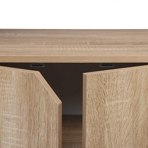 Rootz Multifunctional Standing Shelf - Bookcase - Storage Organizer - Large Capacity - Durable Build - Eco-Friendly - 80cm x 35cm x 97cm