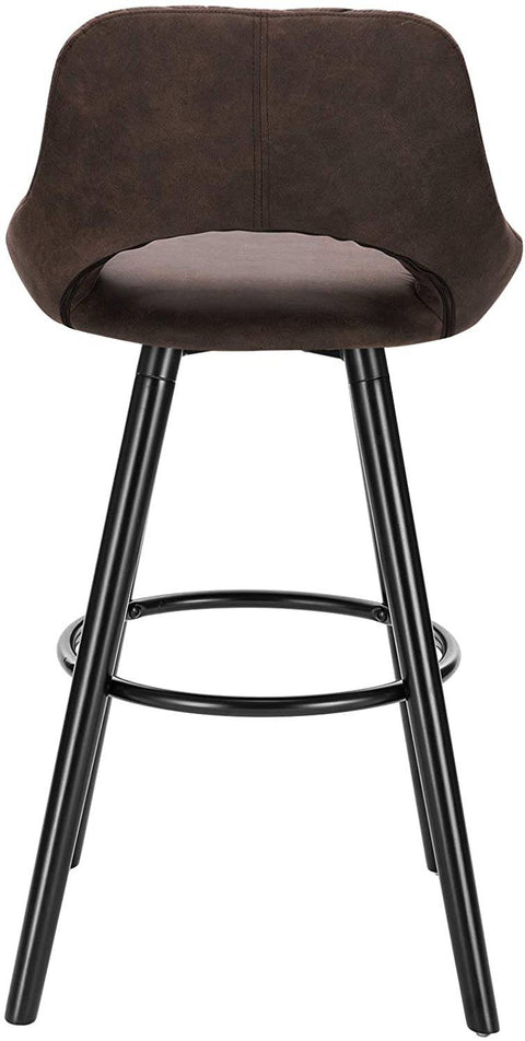 Rootz Scandinavian Bar Stool - Counter Stool - High Chair - Comfortable Seating - Ergonomic Support - Durable Build - 91cm x 43cm x 43cm