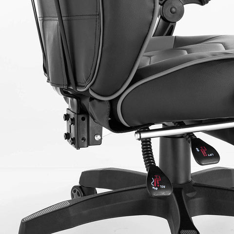 Rootz Ultimate Gaming Chair - Ergonomic Office Chair - Adjustable Computer Chair - High-Density Foam Support - Adjustable Height 121cm-128cm - Seat 56cm x 46cm - Backrest 50cm x 80cm