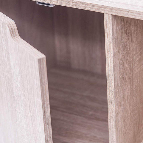 Rootz Multifunctional Bookcase - Storage Organizer - Display Shelf - Durable & Water-Repellent - Space-Saving - Easy Assembly - 29cm x 91cm x 59.6cm