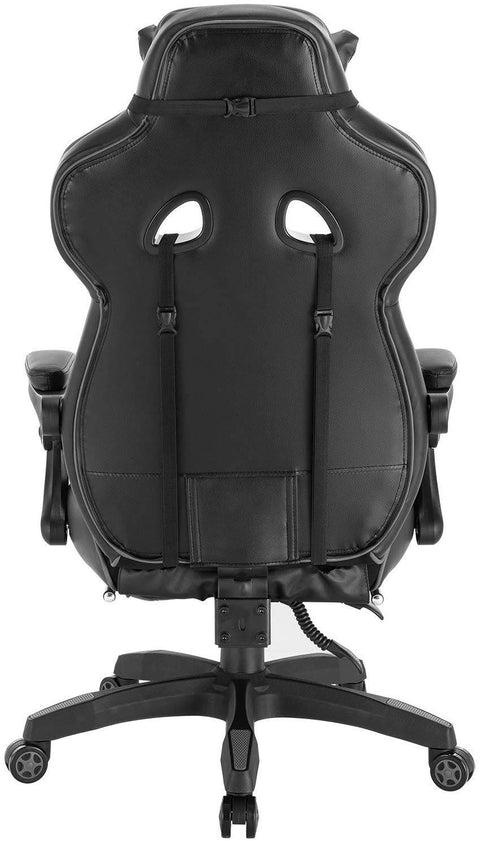 Rootz Ultimate Gaming Chair - Ergonomic Office Chair - Adjustable Computer Chair - High-Density Foam Support - Adjustable Height 121cm-128cm - Seat 56cm x 46cm - Backrest 50cm x 80cm