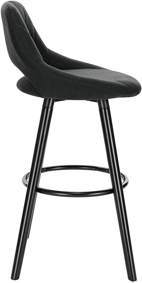 Rootz Scandinavian Bar Stool - Counter Stool - High Chair - Ergonomic Design - Sturdy Beech Wood - Stylish Modern Look - 91cm x 43cm x 43cm