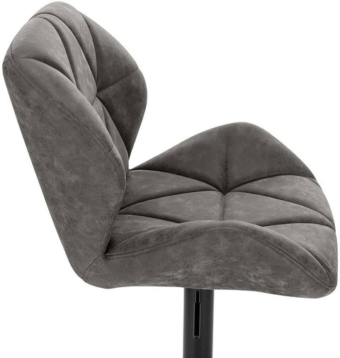 Rootz Bar Stool Set - Adjustable Counter Stools - Swivel Barstools - Ergonomic Design - Easy Maintenance - Durable Build - 94cm-116cm x 50cm x 40cm