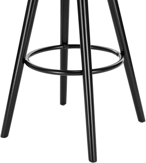 Rootz Set of 2 Bar Chairs - Counter Stools - Kitchen Stools - Comfortable Seating - Easy Maintenance - Durable Build - 43cm x 43cm x 91cm