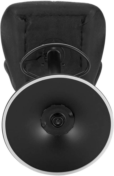 Rootz Bar Stool - Adjustable Counter Chair - Swivel Barstool - Ergonomic Design - Modern Look - Easy Assembly - 94cm-116cm x 50cm x 40cm