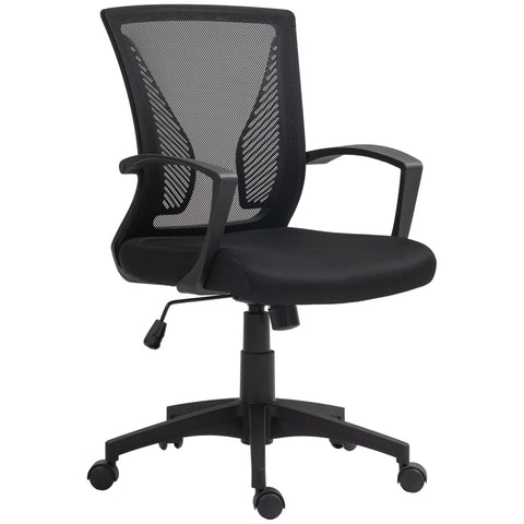 Rootz Ergonomic Office Chair - Mesh Desk Chair - Adjustable Office Seat - Comfort & Durability - 62cm x 60cm x 92-102cm