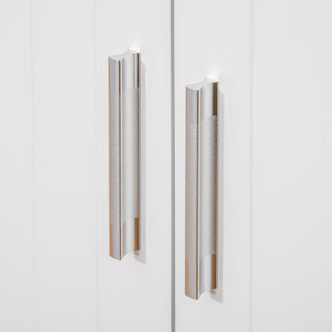 Rootz Litter Box Furniture - Cat Side Table - Scratching Post - Elegant Design - 91L x 52W x 50.5H cm MDF White