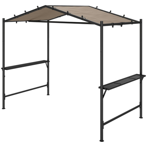 Rootz Grill Tent Gazebo - Pavilion Shelter - Weather-Resistant Roof - Protective Design - 277 x 149 x 230 cm