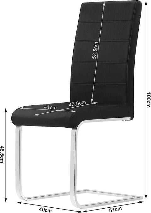 Rootz Velvet Swing Dining Chair - Floating Chair - Ergonomic Chair - Stable & Secure - Floor-Friendly - Stylish Design - 41cm x 100cm x 55.5cm