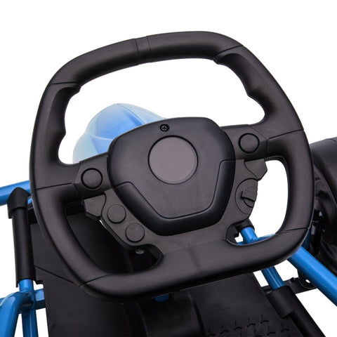 Rootz Electric Drift Go-Kart - Blue - Speedy Drifting - Horn & Music - Safe & Comfortable - 115cm x 77cm x 54cm