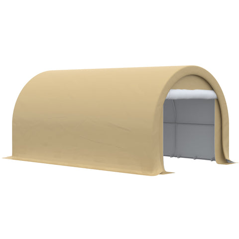 Rootz Waterproof Carport Garage - Storage Tent - UV Protection Shelter - 5m x 3m x 2.4m - Galvanized Steel Frames
