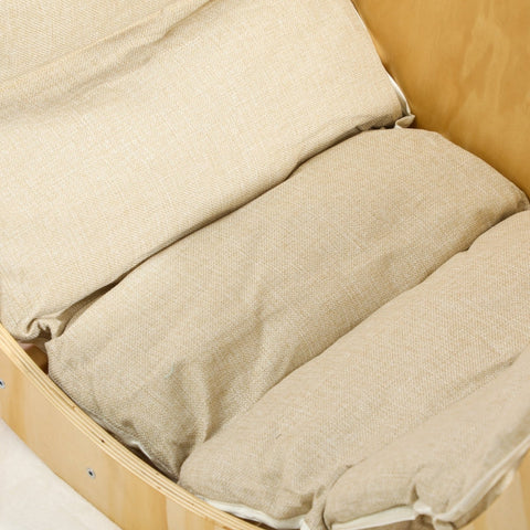 Rootz 3-in-1 Climbing Arch - Play Table - Seesaw - Montessori Inspired - Pine Wood, 90cm x 52cm x 50cm - 50kg Capacity