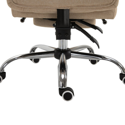 Rootz Ergonomic Office Chair - Executive Chair - Manager Chair - Ergonomic Design - Adjustable Height - 62W x 67D x 105-112H cm