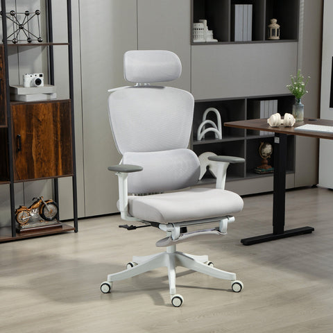 Rootz Ergonomic Office Chair - Adjustable Office Chair - Tiltable Desk Chair - Lumbar Support - 71x70x109-119cm - Breathable Fabric